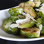 Brussels Sprouts with Lemon and Parmesan