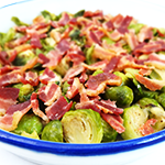 Brussels Sprouts with Bacon and Parmesan