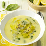lemon chicken spinach soup