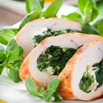 spinach stuffed turkey