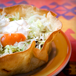 low carb tortilla bowl